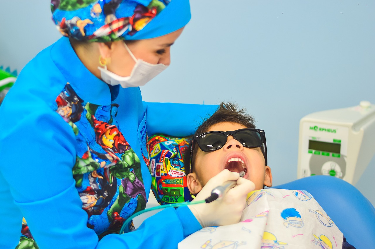Apsilankymas pas vaikų odontologą
